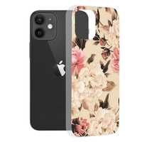 Husa Marble Series pentr iPhone 12 / 12 Pro - Mary Berry Nude