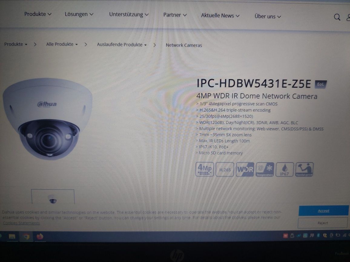 Dahua ip камера с sd