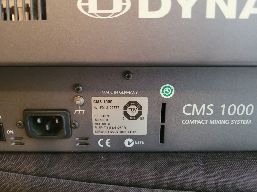 Dynacord cms 1000-2 stare ca nou în tara de 4 zile