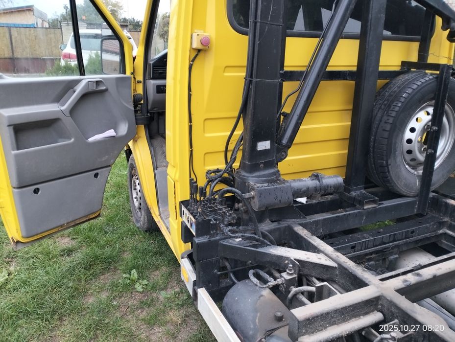 Vw Lt 35 basculabil cu macara