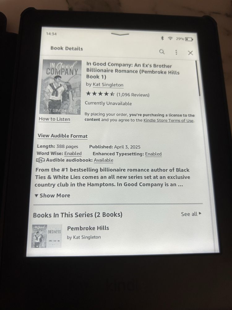 Kindle эл книга продается