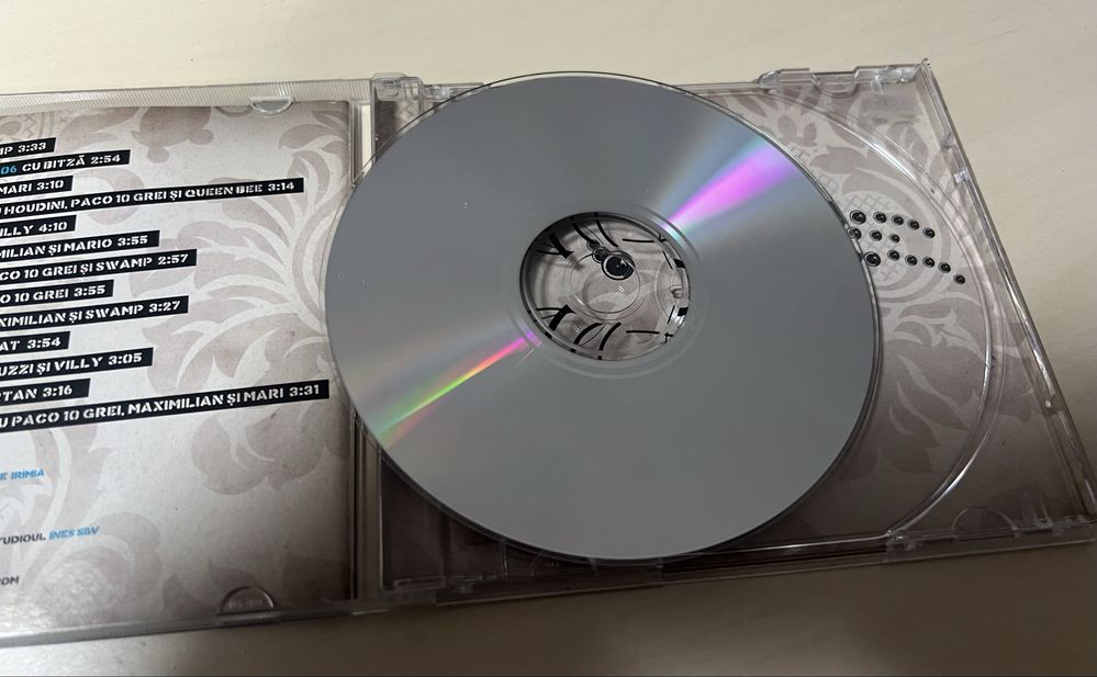 Grasu XXL - Curaj CD rap hip hop romanesc