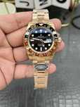 Rolex GMT Master 2 / РОЗОВО ЗЛАТО Au750 / Swiss 3285