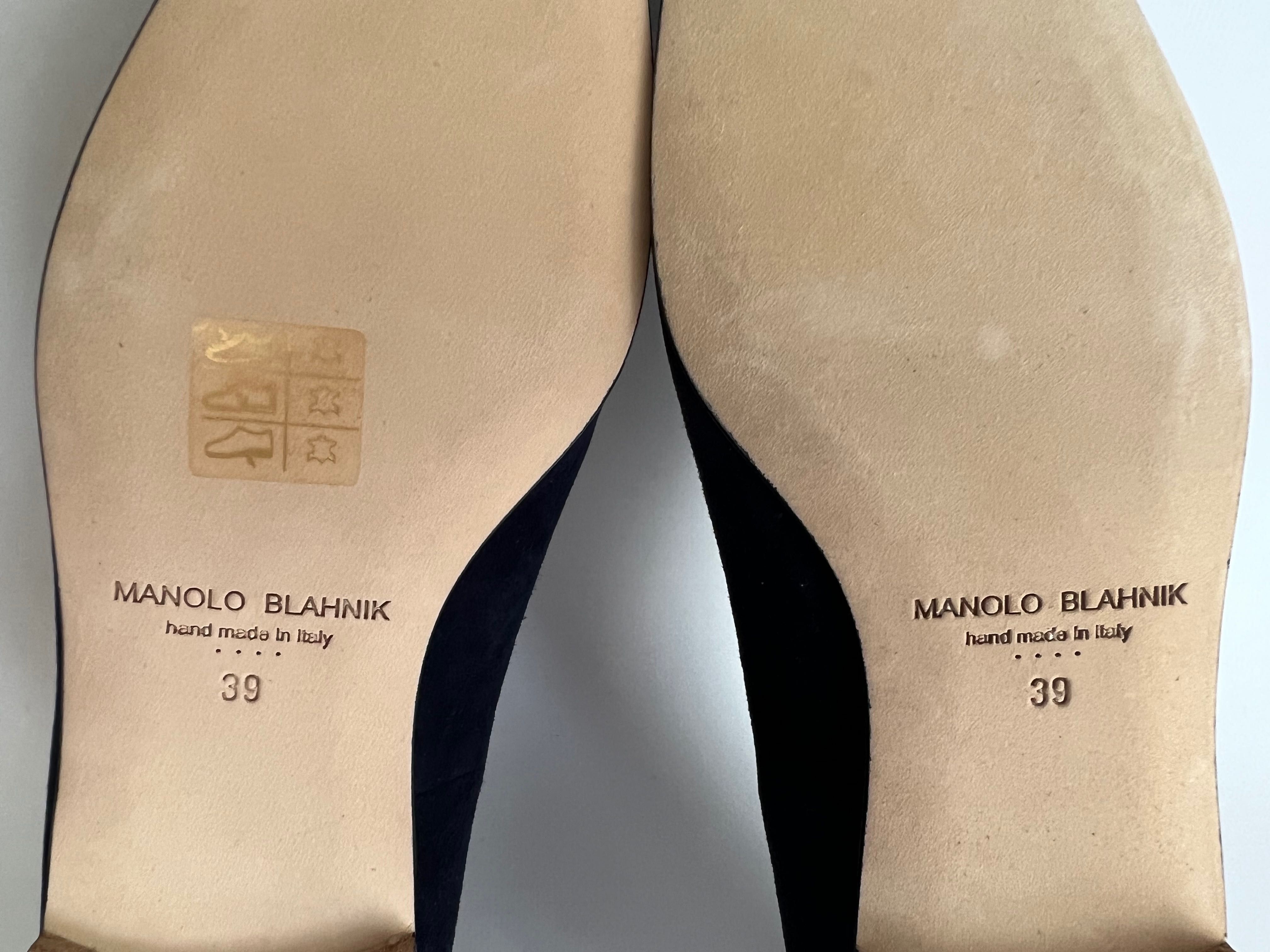 Оксфорды Manolo Blahnik