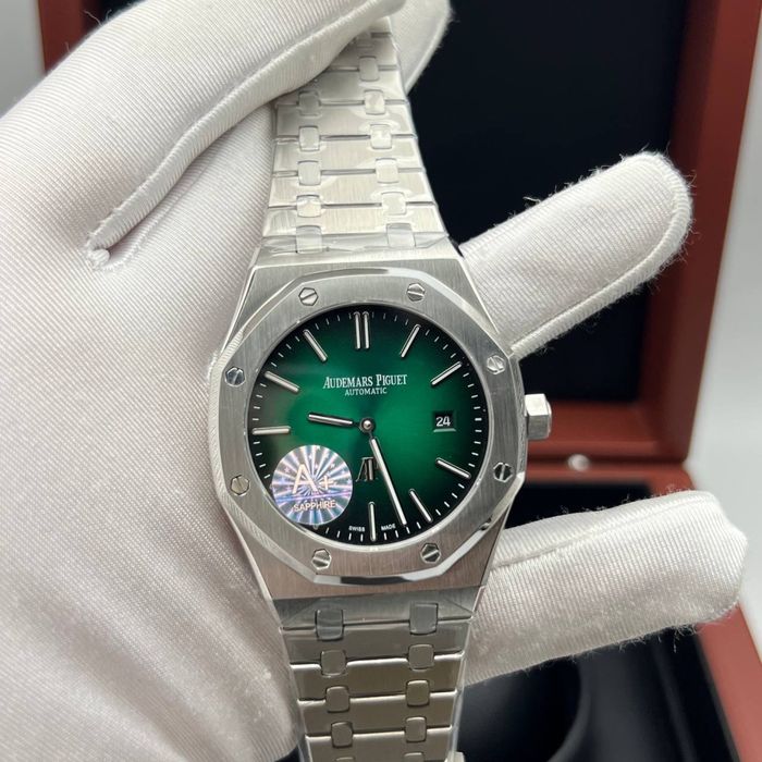 Ap royal oak green dial 41,mm