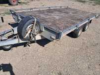 Trailer slep remorca  transpalet masina erbicidat plug