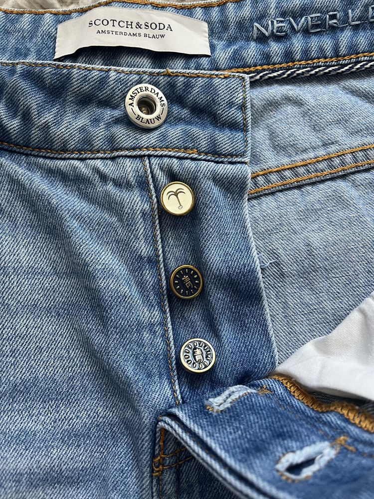 Къси дънкови панталонки Scotch and Soda