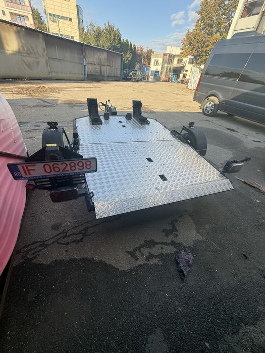 Lorries MT2 , Remorca pentru 2 motociclete liftabila, pliabila,750 kg