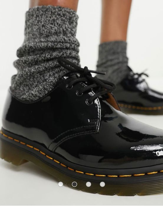 Dr Martens 1461 Black Patent Lamper
