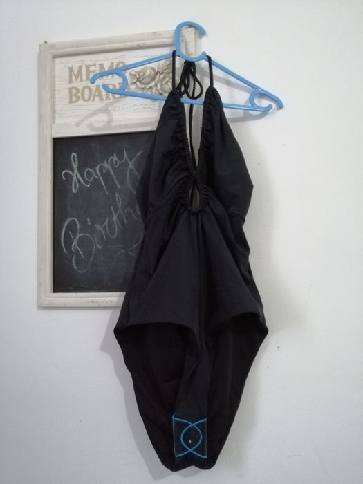 Costum de baie negru intreg nou South Beach mafimea S 36