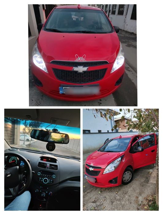 Chevrolet spark 2010 Benzina + Gpl AGR Aer Condiționat ITP Valabil