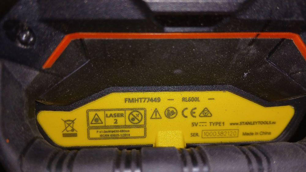 Laser Stanley LR 600