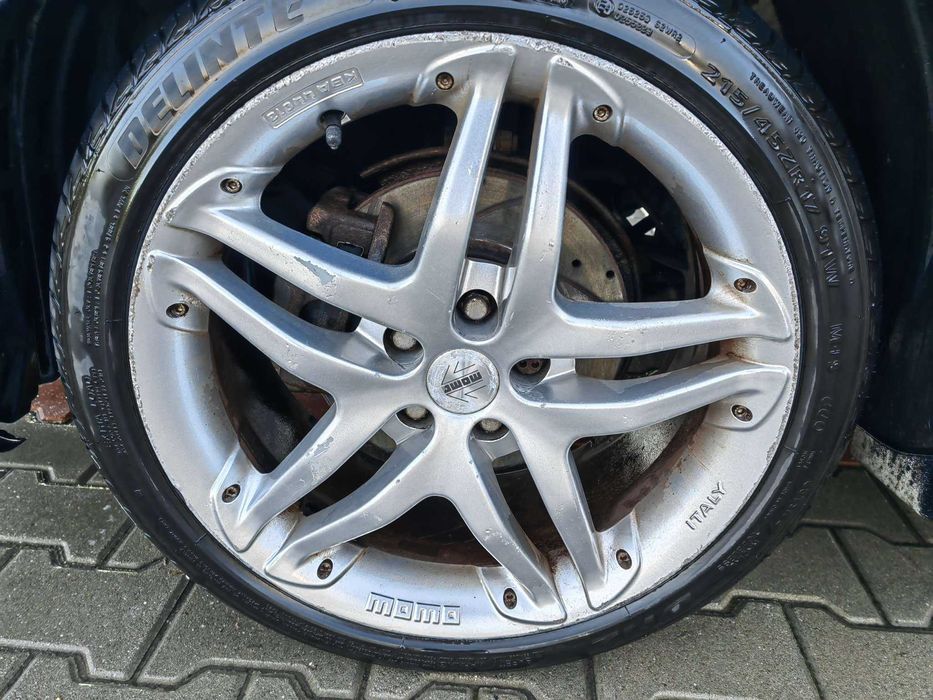 Джанти 17' 5X100 MOMO ITALY + летни нови гуми