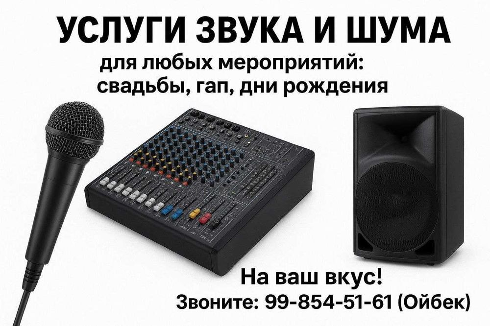 Услуги звука и шума усилителей для различных праздников