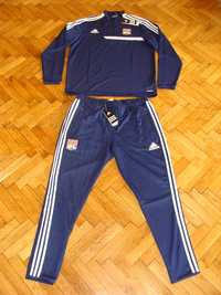 Уникален Тренировъчен Анцуг Олимпик Лион Адидас тесен Adidas Lyon Suit