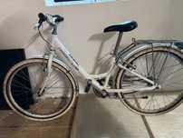 Bicicleta fete Drag Prima 24 inch 3 viteze 2016 alba