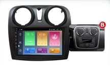 Navigatie Android 14 RENAULT DACIA LOGAN 2 1/8 Gb Waze CarPlay +CAMERA