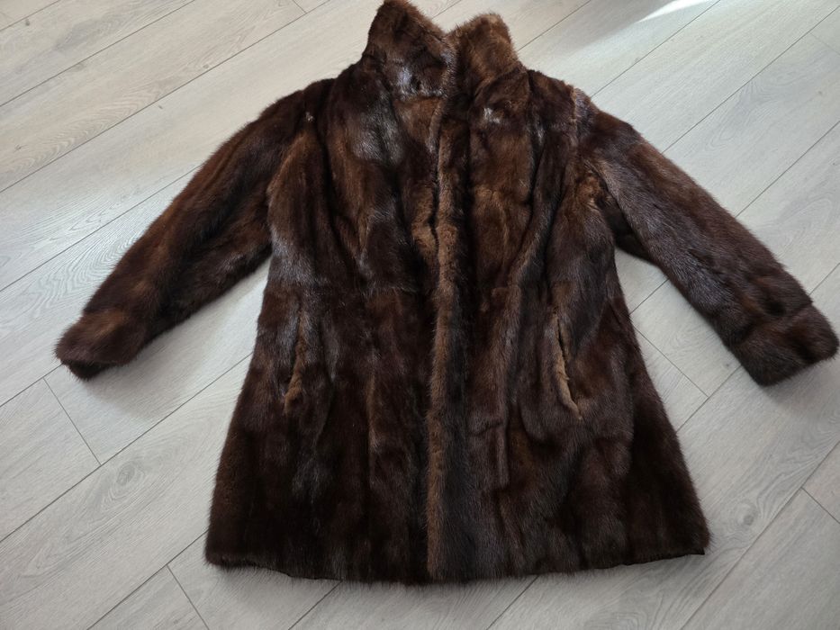 Haine de blana naturala de vulpe