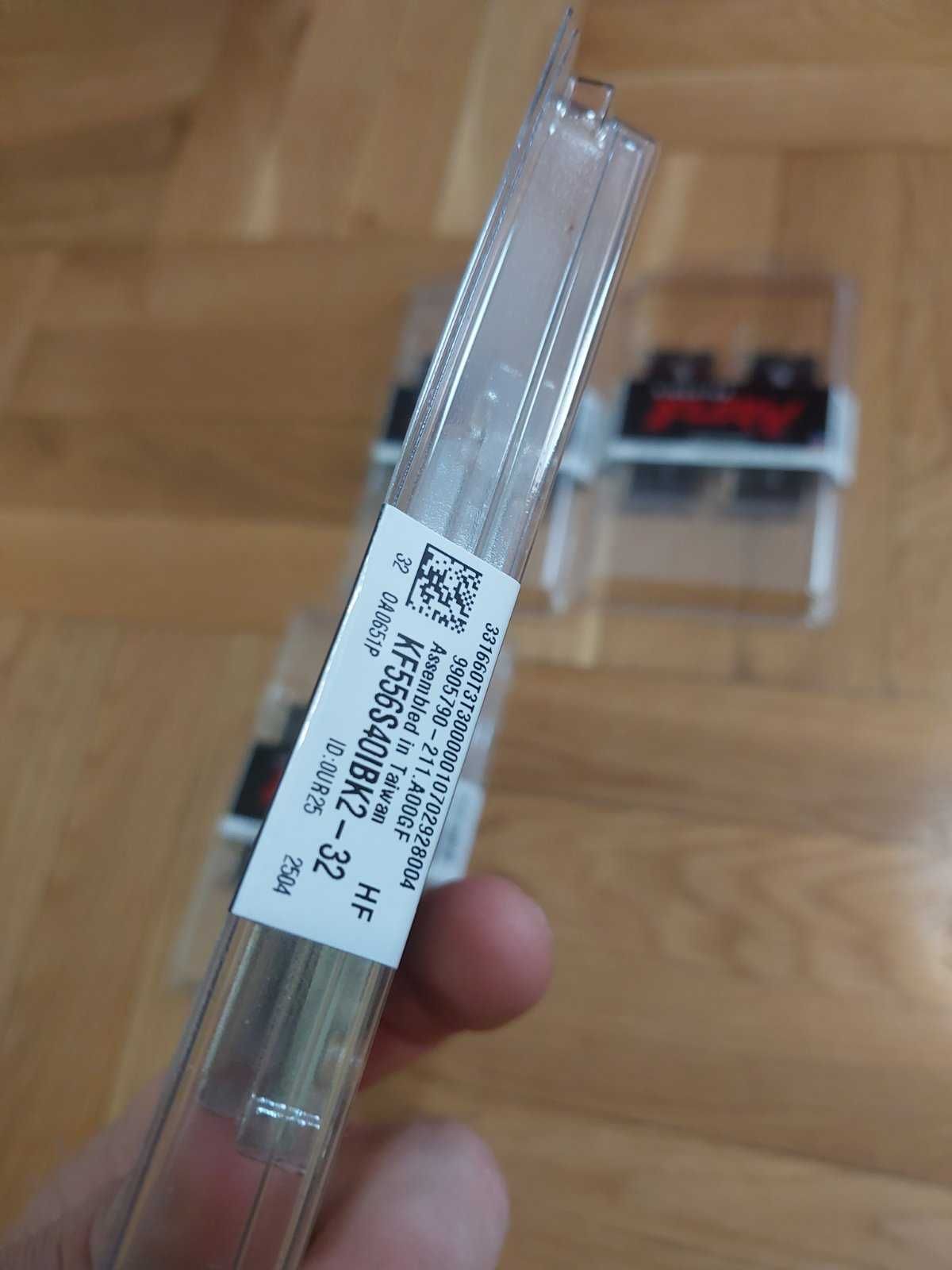 НОВИ 32GB DDR5 Kingston Fury 5600Mhz, CL40 - за лаптоп SODIMM