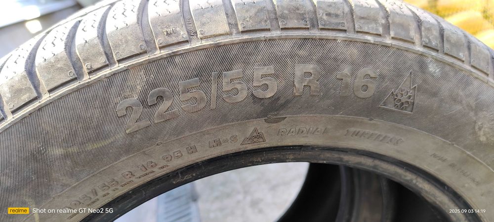 зимни гуми континентал 225 55 16