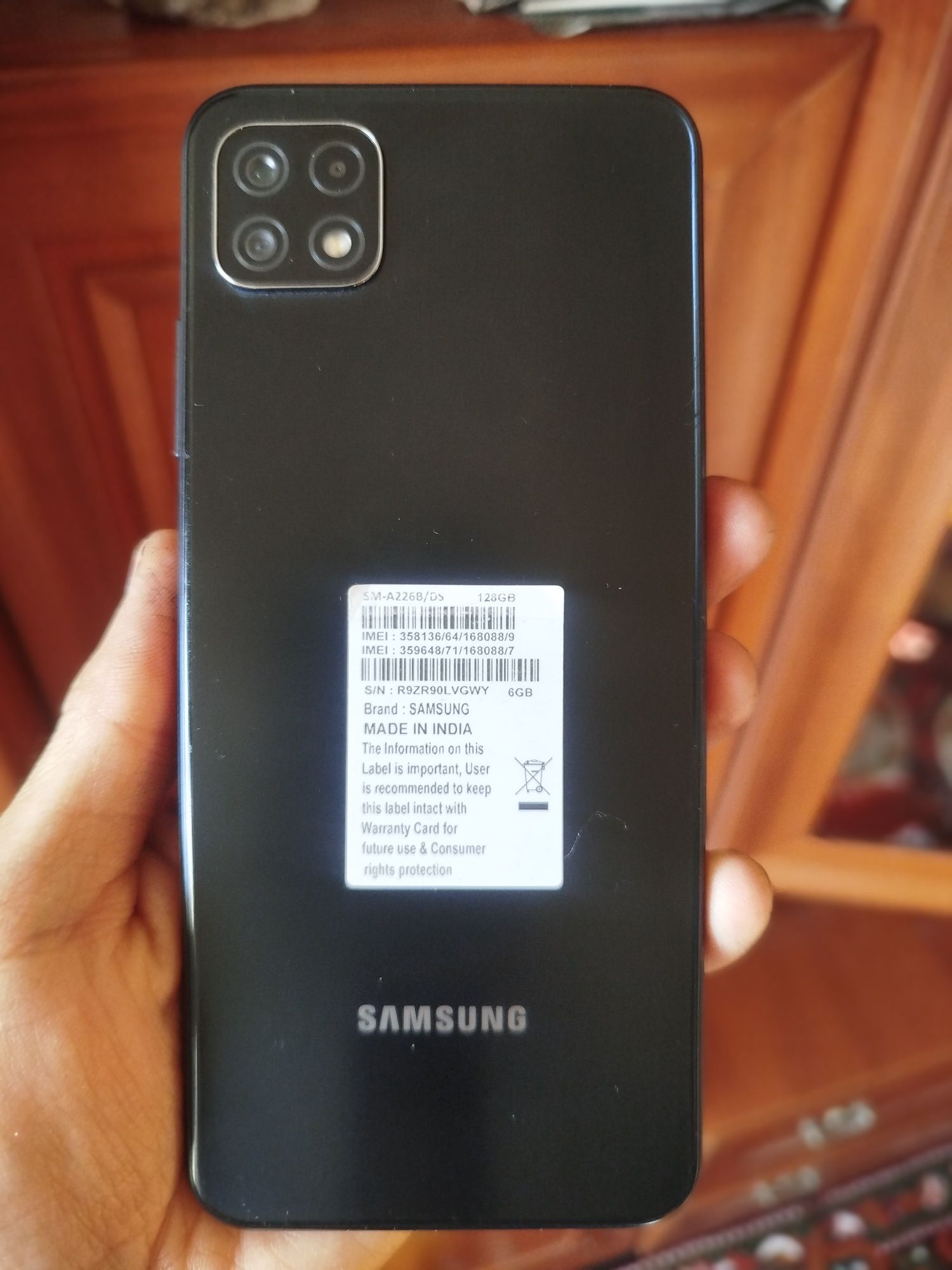 Samsung A22 5 g telefon