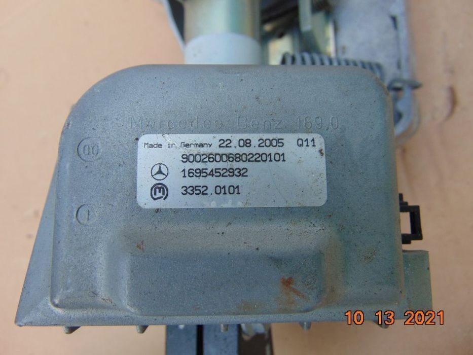 Blocator volan mercedes a class w169 w245 contact cu cheie dezmembrez
