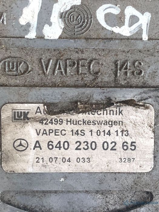 Pompă vacuum 2.0CDI MERCEDES-BENZ B-CLASS W245 2005 - 2011, MERCEDES-BENZ A-CLASS II W169 2004 - 2012 A6402300265