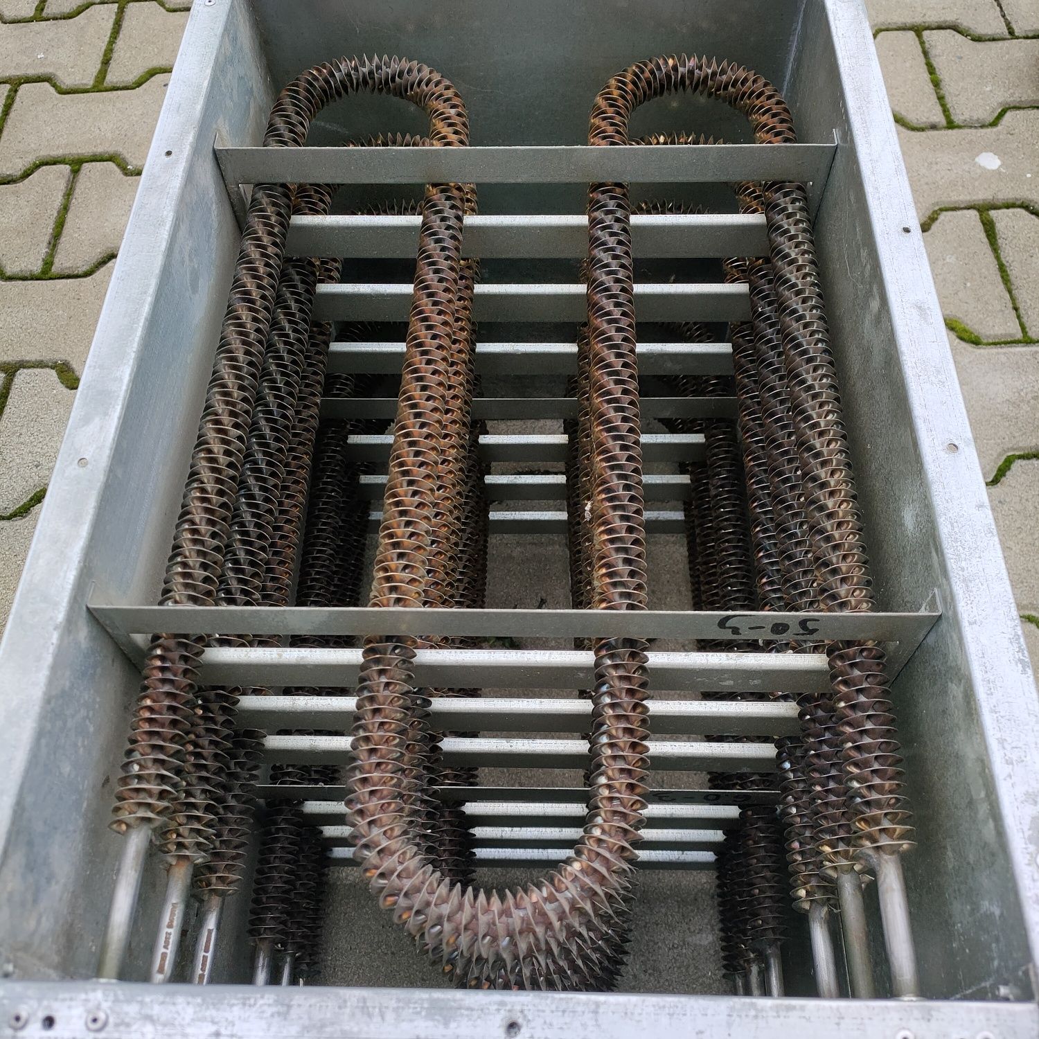 Baterie de incalzire electrica 500x250 mm 15kW 380V Vents 250-1