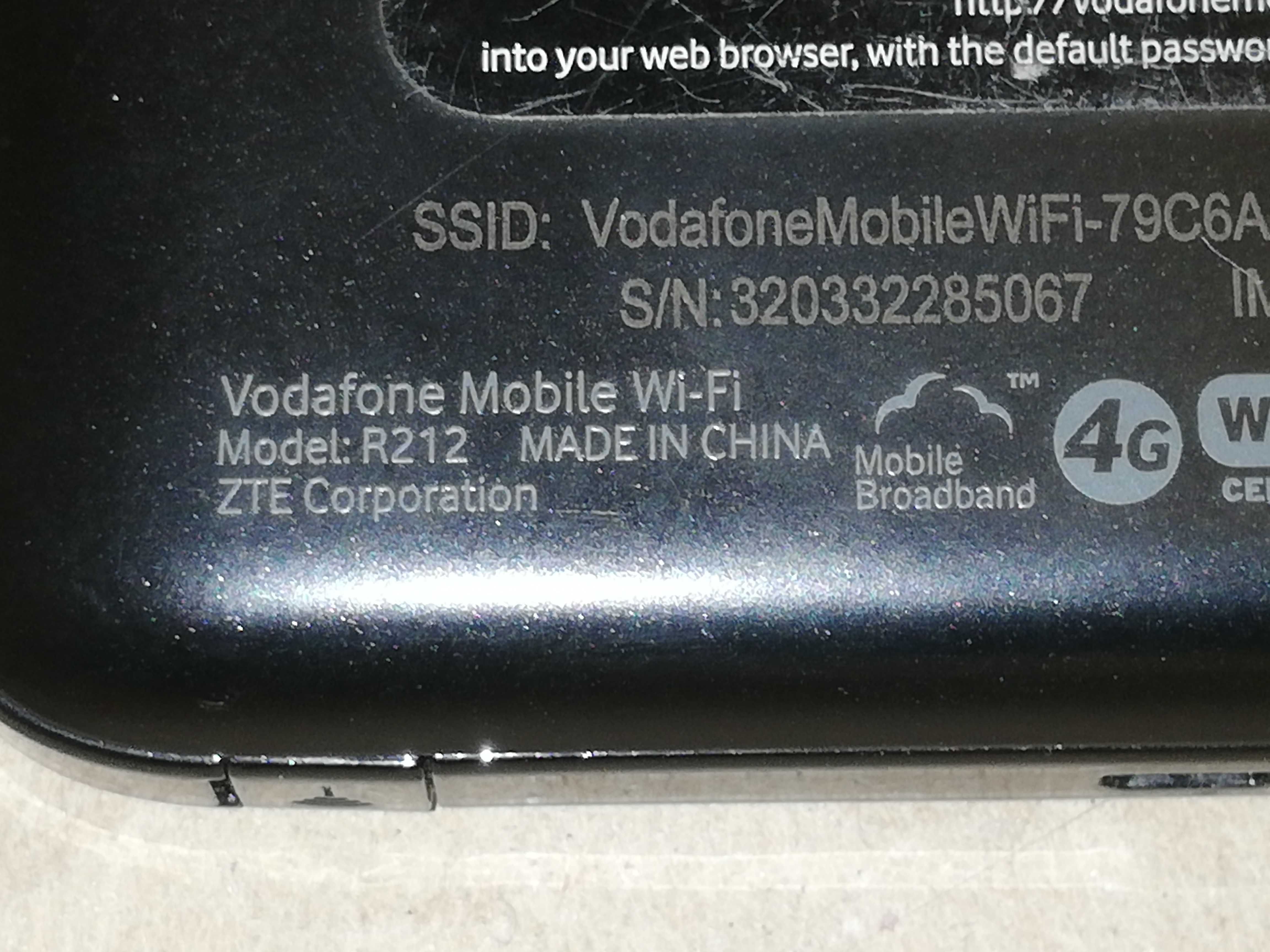 Router modem SIM 4G LTE ZTE R212 hot spot Wi Fi decodat necodat