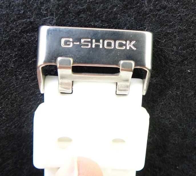 Ceas Sport Casio G-SHOCK GA-100 WHITE BLACK - NOU 2025 !! Alb Mat !