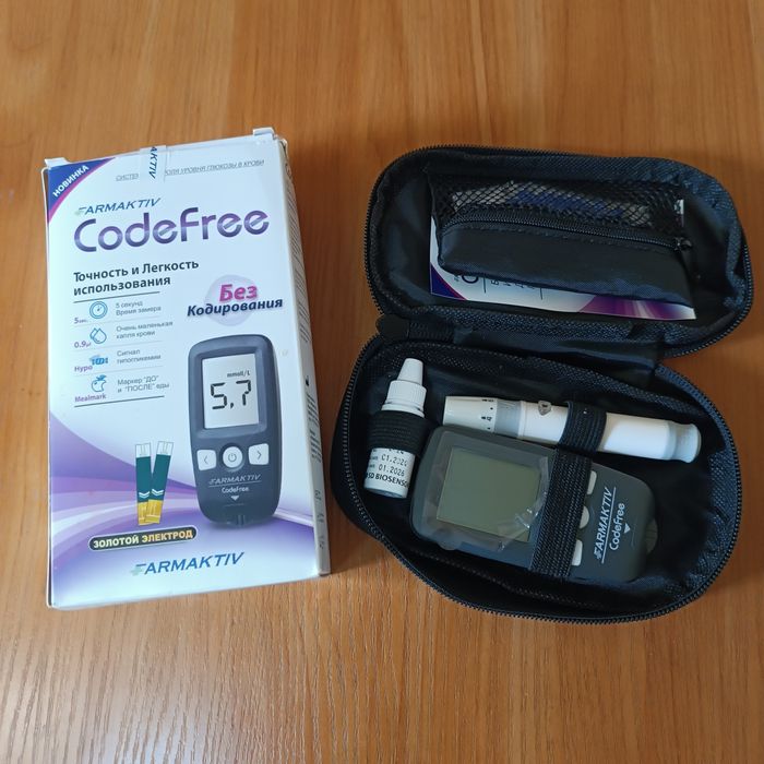 Глюкометр CodeFree контроль уровня глюкозы