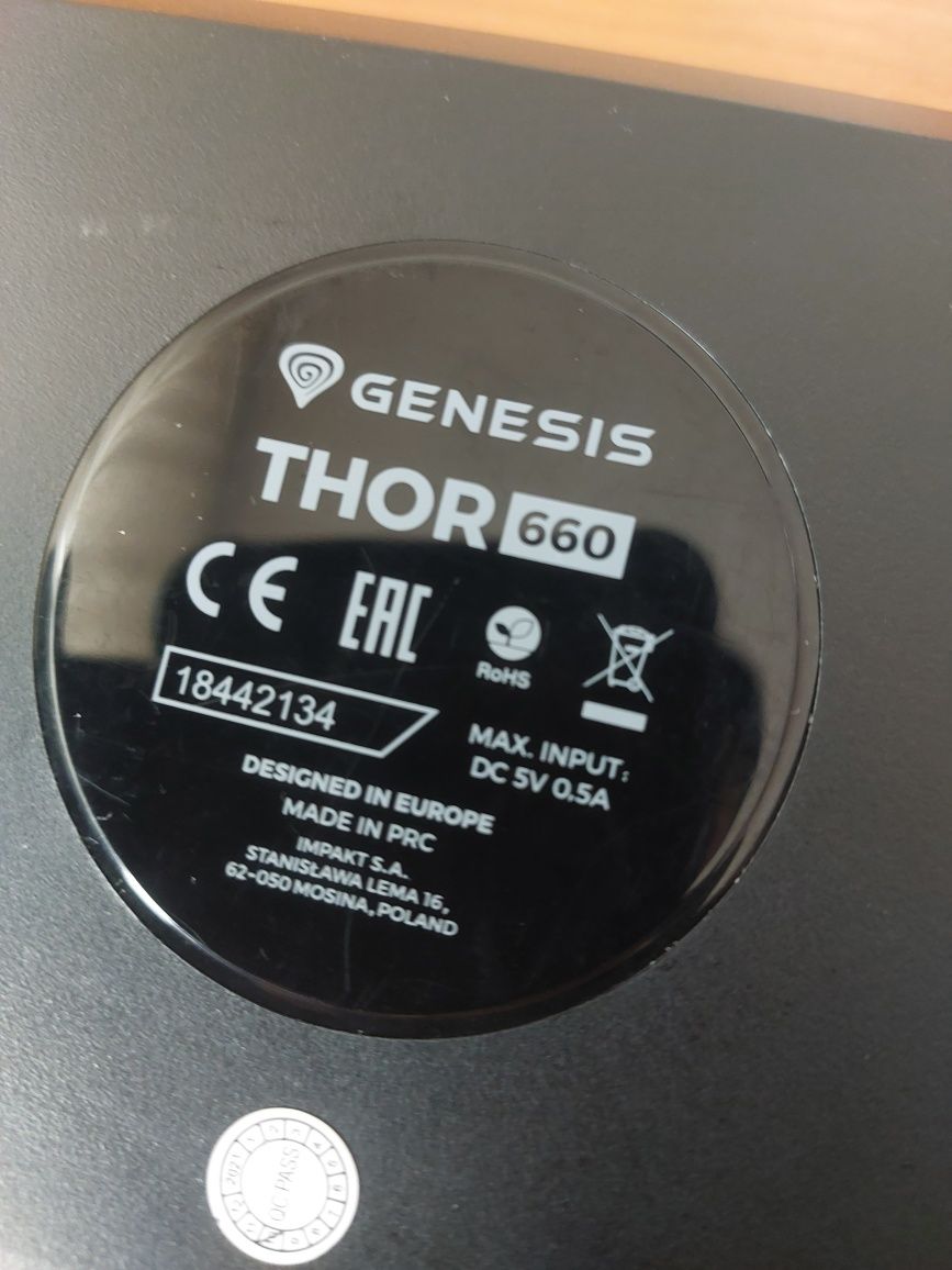 Genesis клавиатура Thor 660