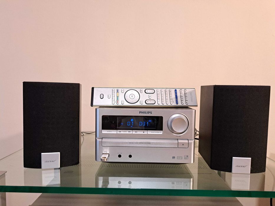 Sistem audio Philips MCM2000, cd, usb, mp3