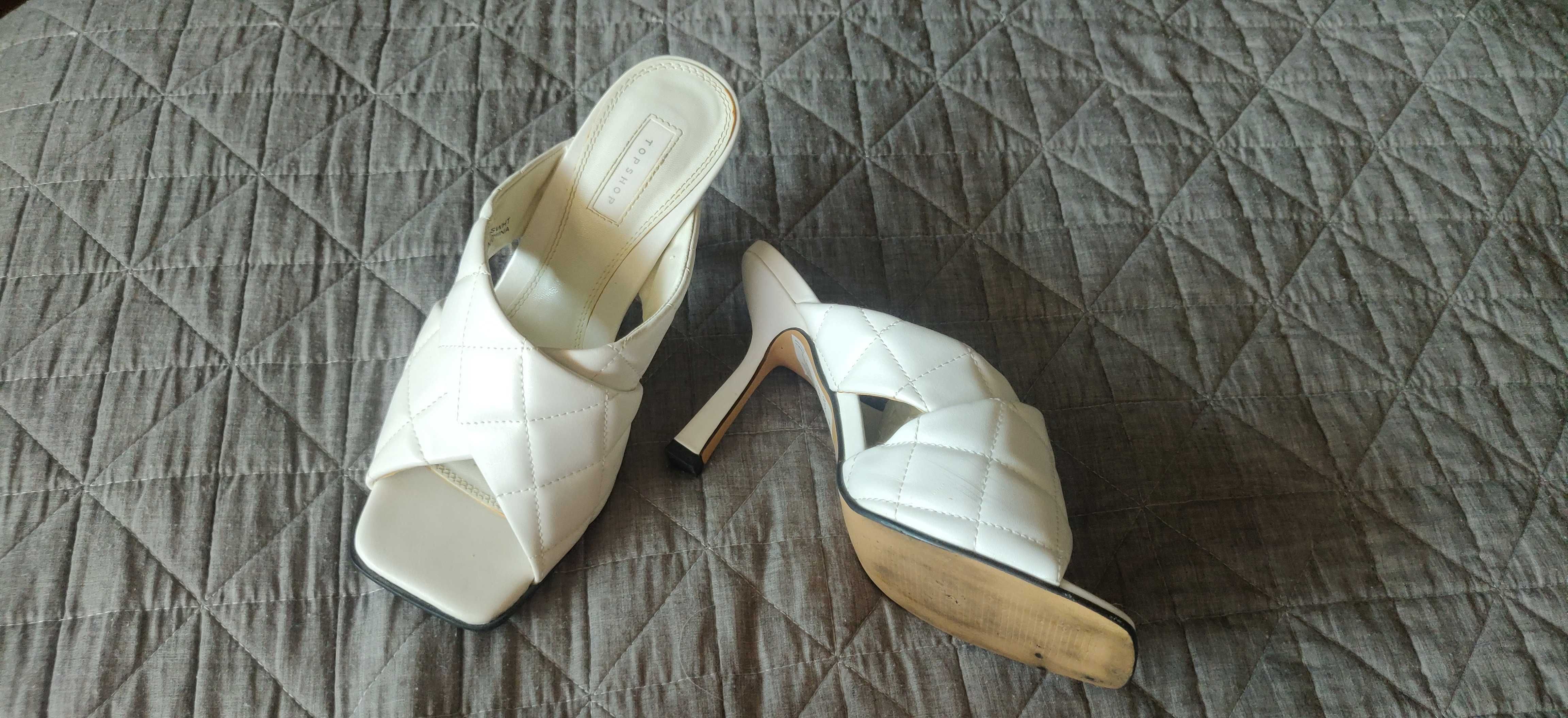 Нови Кожени чехли H&M, еспадрили Dorothy Perkins