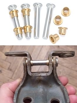 Ремонт дверных петель,весит дверь