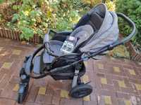 Carucior bebe 3 in 1, landou, scoica si scaun, plus accesorii