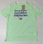 Nike Chicago Marathon мъжка зелена тениска размери L XL от Сащ