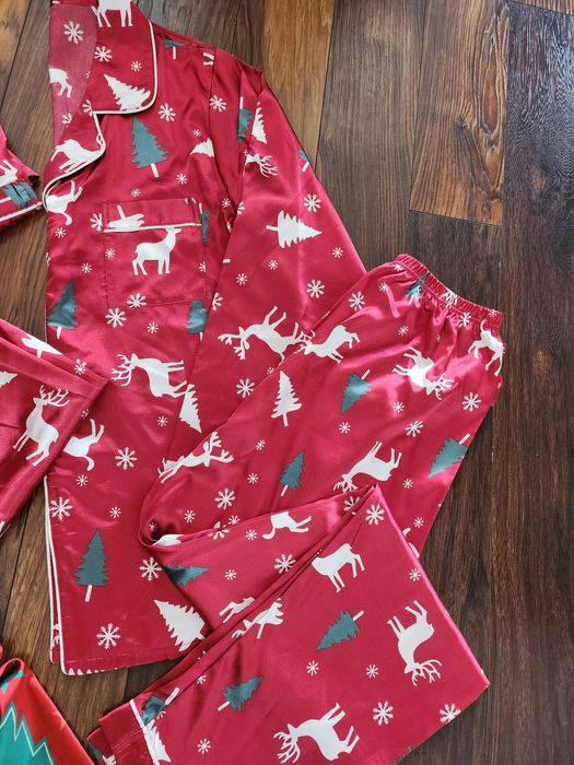 Еднакви пижами/дрехи за цялото семейство. Коледни