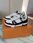 Adidasi Louis Vuitton Black&White Trainer Denim Unisex