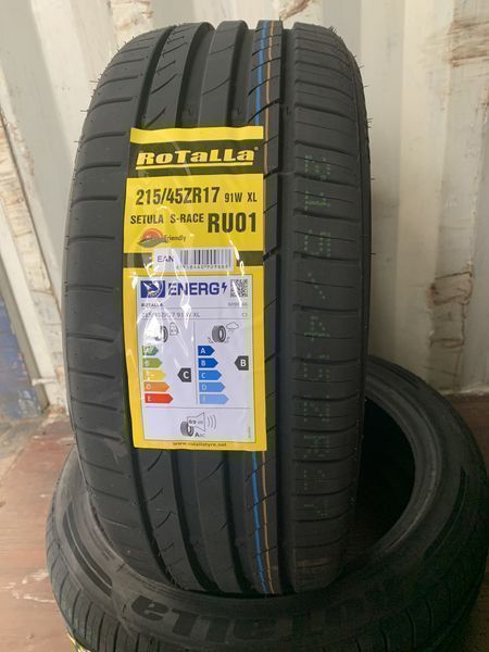 Нови летни гуми ROTALLA SETULA S-RACE RU01 215/45R17 91W XL НОВ DOT