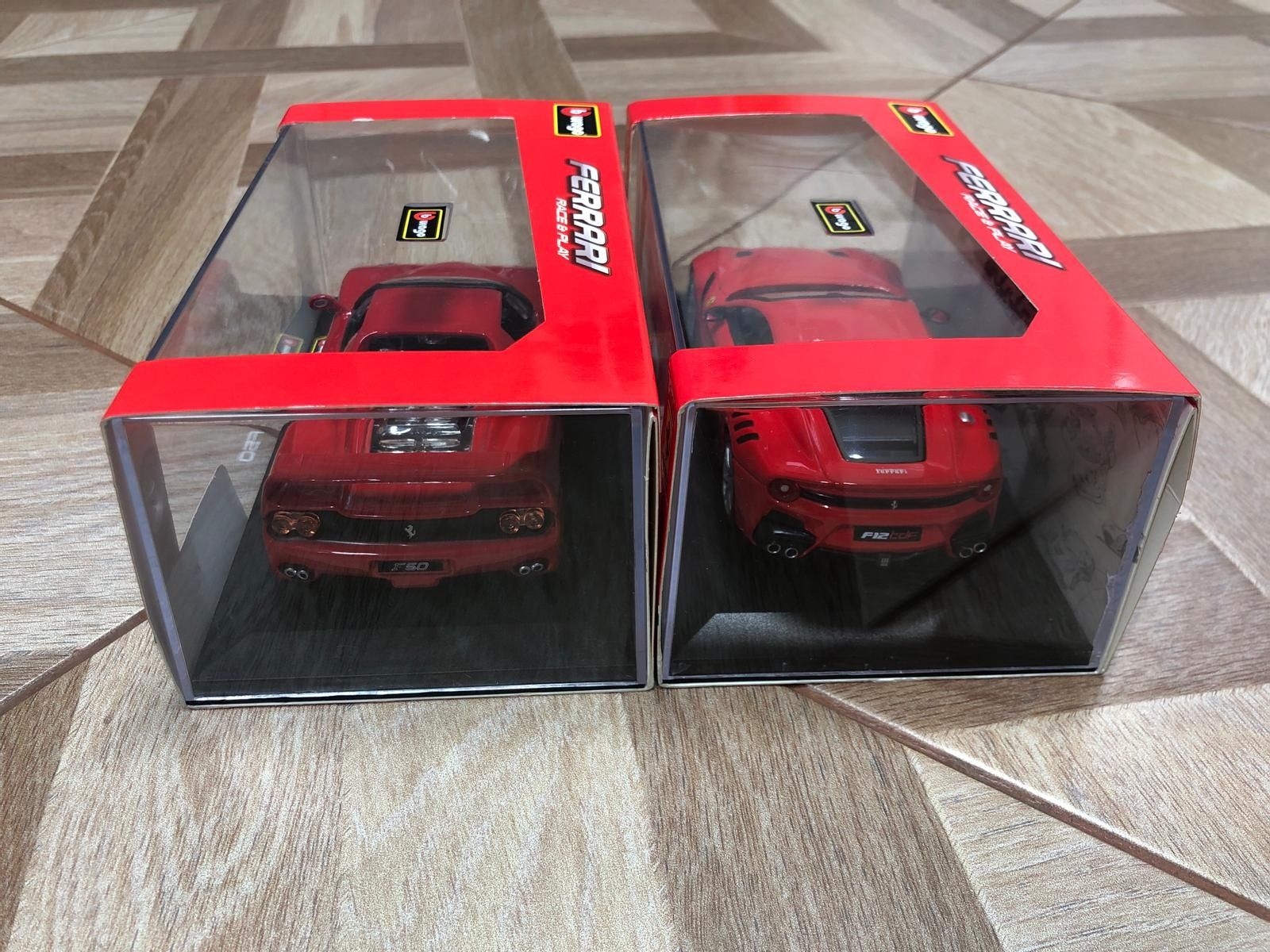 Macheta Bburago Ferrari F50 & F12TDF 1/32