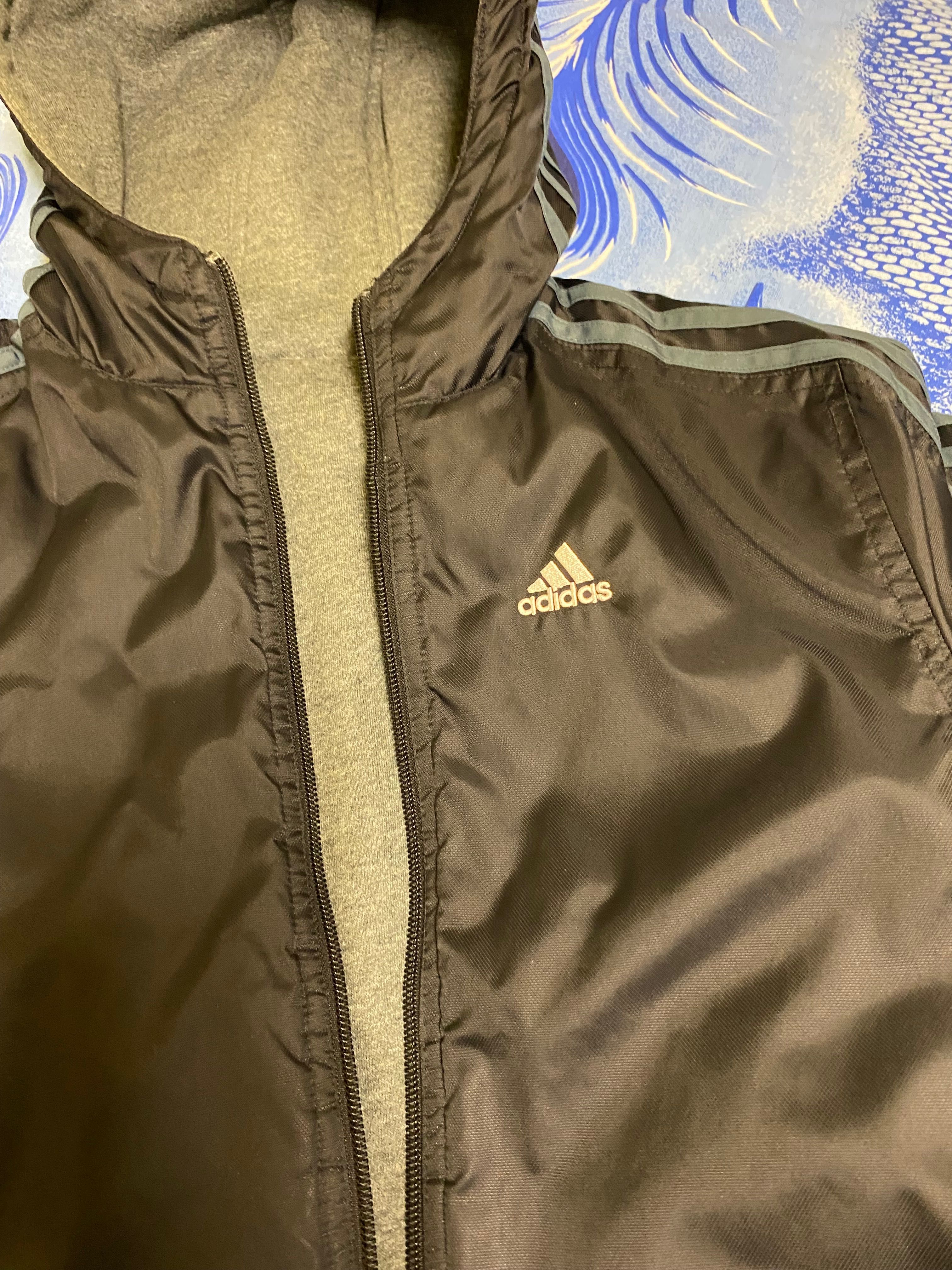 Двулицево детско яке Adidas -размер 6-7 години