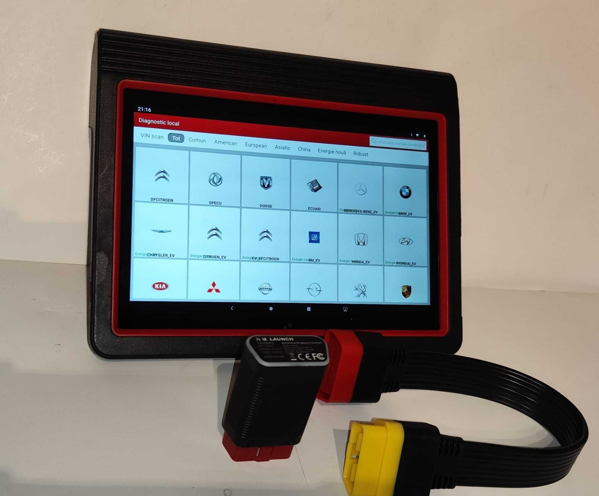 Kit Tester Auto OBFCM Launch Original Dbscar6 + Tableta Launch X431 V+