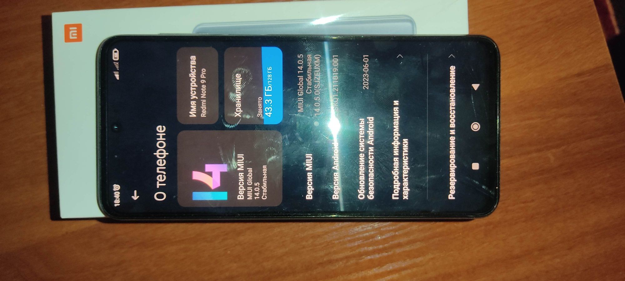 Redmi Note 9 pro 128 GB sotiladi