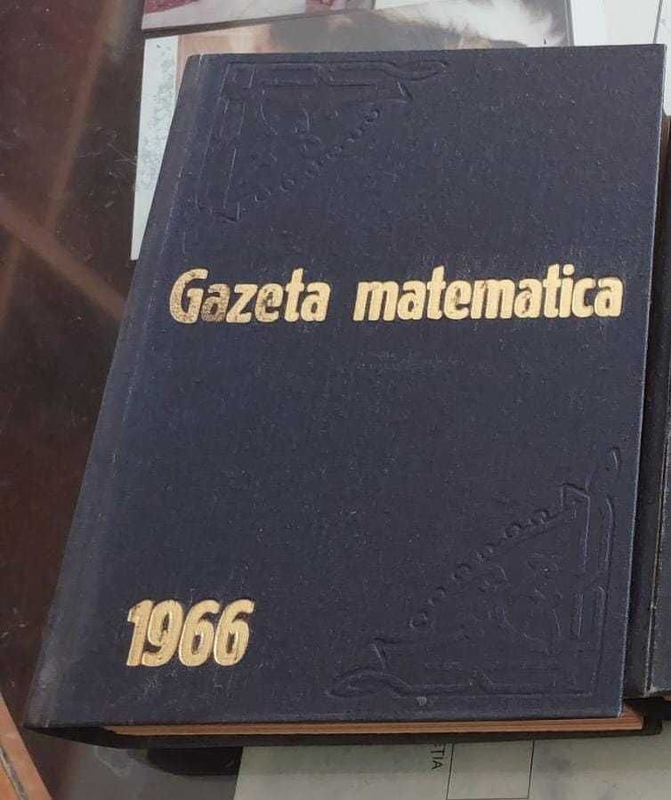 Gazeta matematică seria A și B șiGazeta matematica și fizică