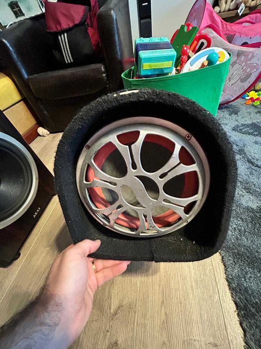 Subwoofer auto tip tub