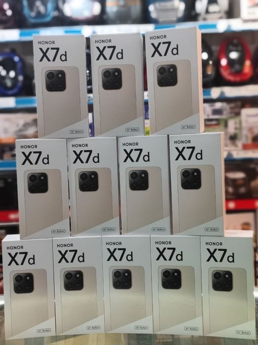 Honor X7D 4G 128gb, 256gb New 2025 Super Skidka+Garantiya+Dastavka