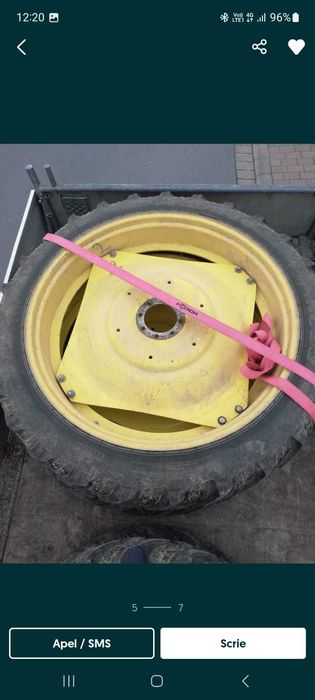 Roti tractor înguste