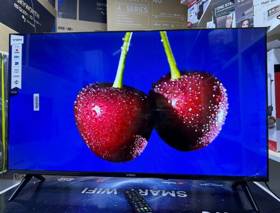НОВЫЙ Yasin 102 см smart tv телевизор