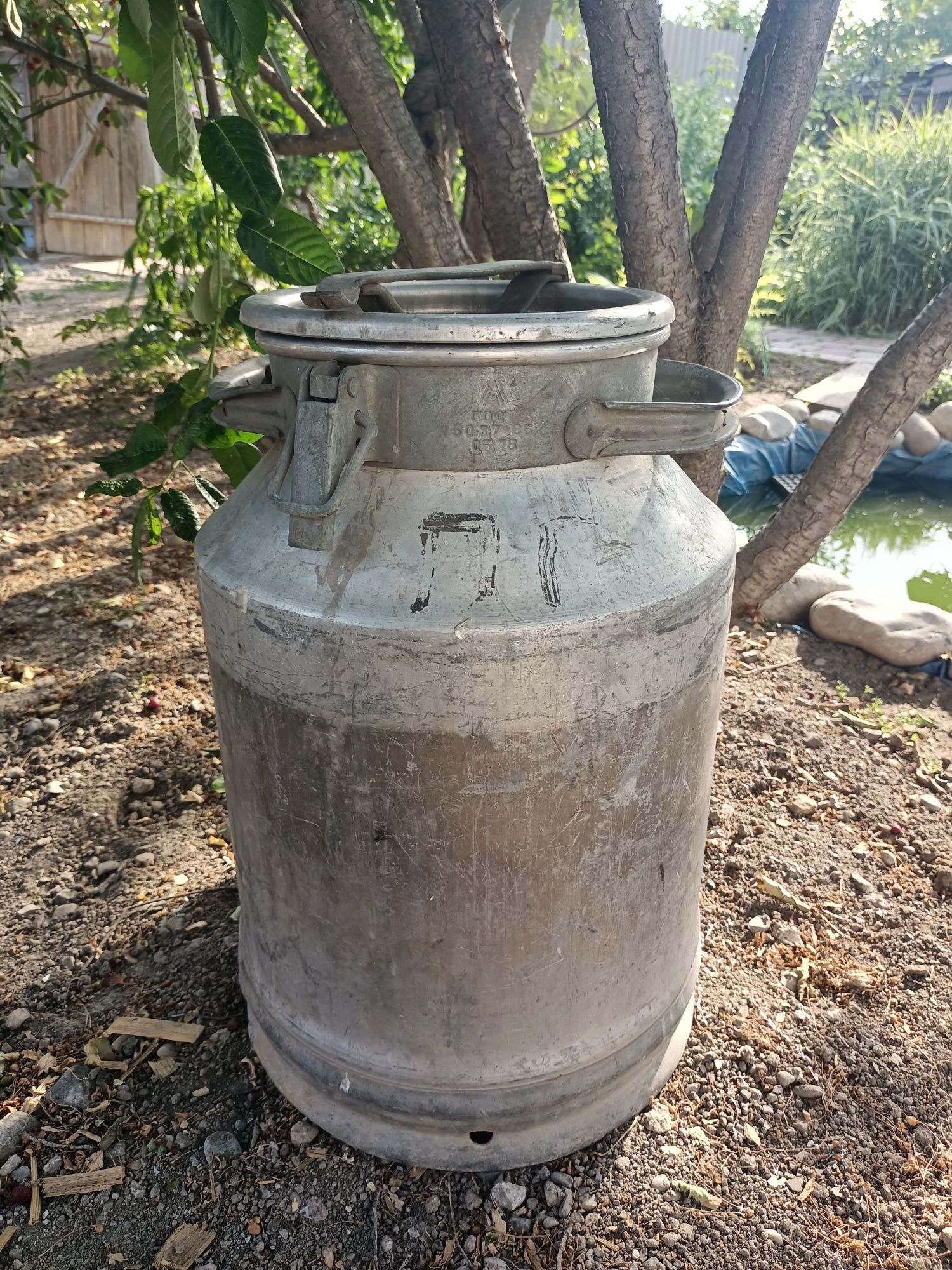 Фляга алюминиевая